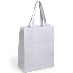 Sac shopping Publicitaire Blanc